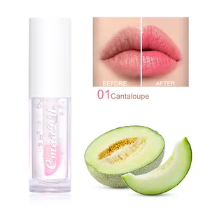 6 brilho labial que muda de cor, aroma frutado, hidratante e de longa duração, hidratação suave, tonalidade labial ativada por temperatura