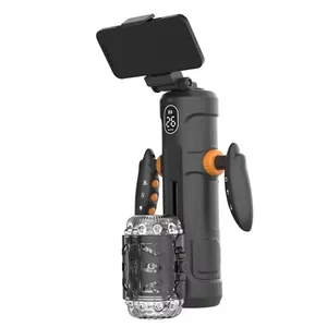 Mužský masturbátor Automatická teleskopická dvojitá rukojeť Sex Machine Stroker Pocket Pussy Sexuální hračky pro dospělé pro muže 18