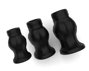 Silicone mềm Rỗng Hậu Môn Cắm Đường Hầm Mông Cắm Hàng Ngày Bùng Đế Enema Dilator Hậu Môn Huấn Luyện Đồ Chơi Tình Dục dành cho Nam Nữ S/M/L