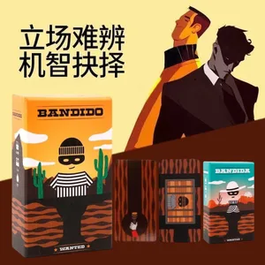 Bandido Bandida Cooperative Puzzle Card Game 1‑4 Mga Manlalaro sa Prison Break Strategy Board Game na Family Party Travel Table Game