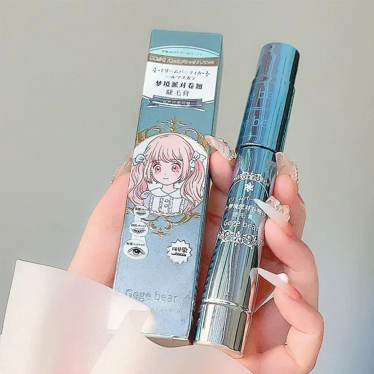 Mascara à cils en Fiber de soie, Extension imperméable et longue durée, Mascara à friser, noir, maquillage, cosmétique