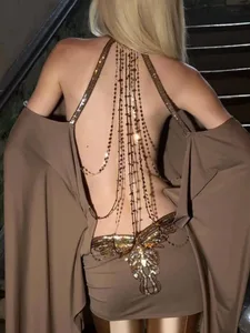 Vestido Sexy de verano con lentejuelas y espalda descubierta para mujer, vestido elegante ajustado para fiesta de cumpleaños y vacaciones, Vestidos cortos de noche para graduación
