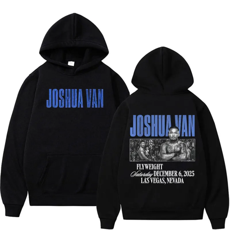 Joshua Van The Fearless Fan Quà Tặng Áo Trùm Đầu Quần Áo Nam Bạo Lực Thẩm Mỹ Áo Casual Bodywarmer Áo Trùm Lông Cừu Áo Chui Đầu