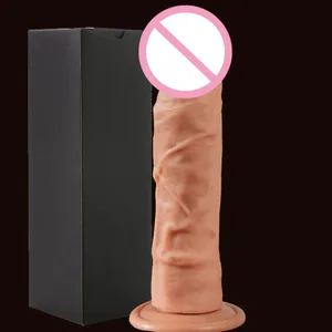Realistisk Penis Dildo Silikon Nybörjare G-Spot Vagina Anal Dildo med stark sugkopp Vuxen Sexleksaker För Kvinnor Onani