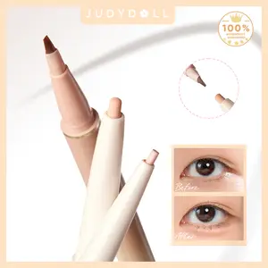 Judydoll Dual-Ended Aegyo Sal Pen Highlighter Contour 2-in-1 Madaling Ilapat ang Pangmatagalang Mabahong Natural na Maliwanag na Mata