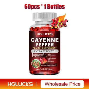 Cápsulas de pimenta caiena com vitamina D3 K2, circulação sanguínea, promovem a digestão, estimulam o metabolismo, apoiam a saúde óssea das articulações