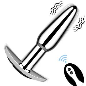 Anale Plug Met Push 10 Trillingsmodi Anale Speelgoed Voor Mannen Prostaat Massager Speeltjes Met Afstandsbediening Vibrator Anale Speeltjes voor 18