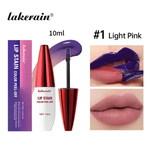رژ لب مات لایه بردار لکه لب برای رژ لب استیک 24 ساعته ضد آب ارسال رایگان جوهر آرایشی براق لب ارزان قیمت